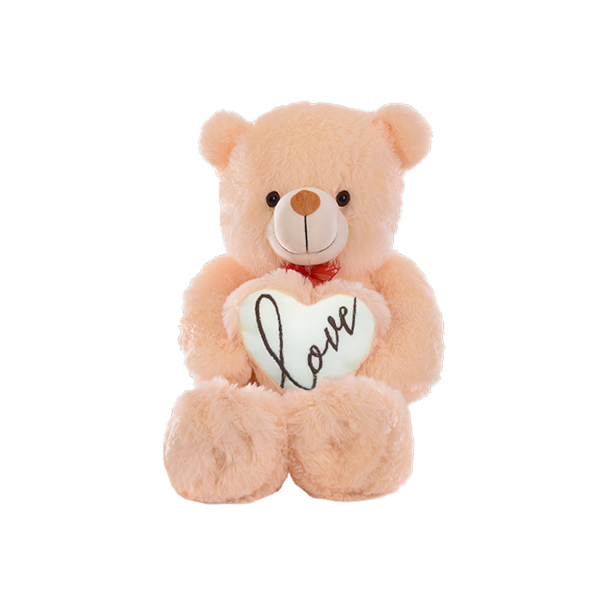 Goldenhub Teddy Bear  60 cm Standing Different With Heart Butter