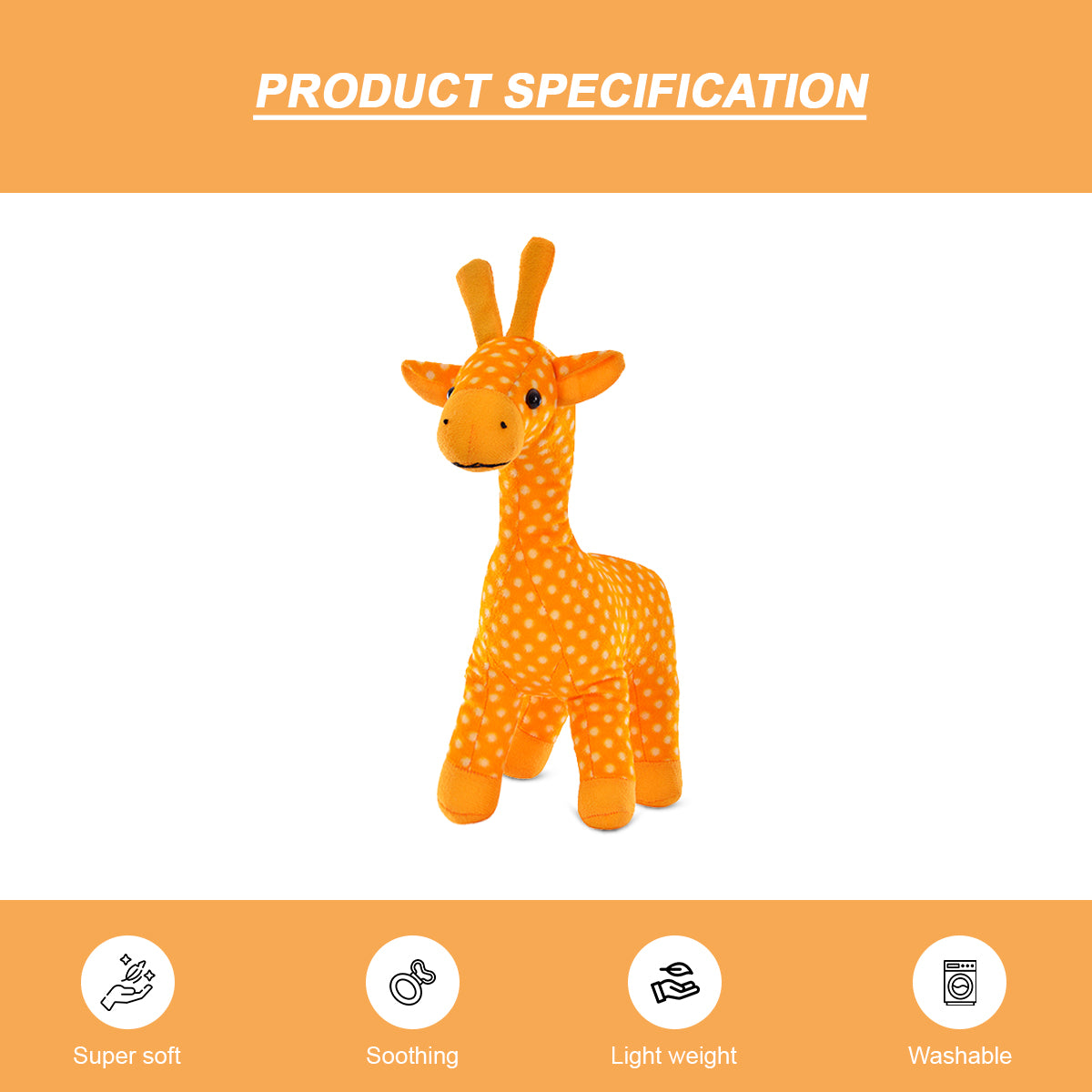 Goldenhub Toys Dotted Giraffe