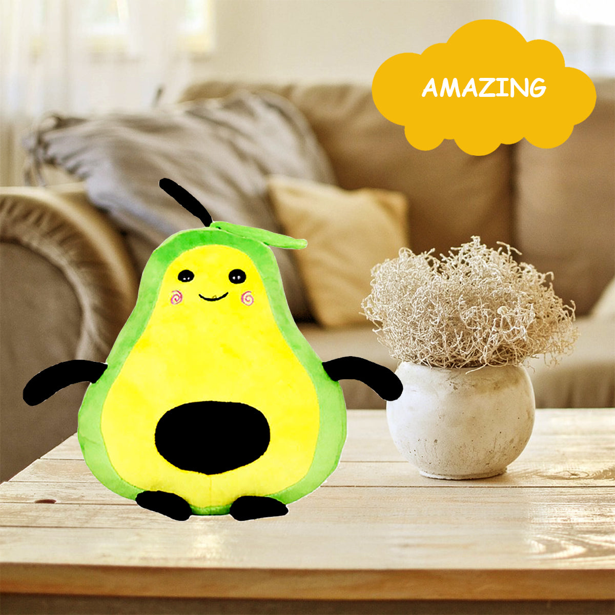 Goldenhub Toys New Trendy Avocado Soft Toys