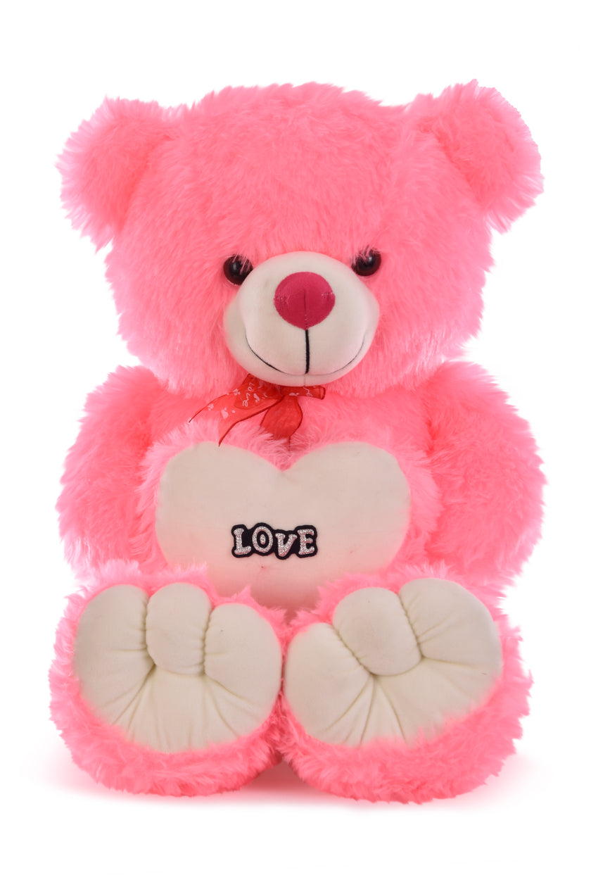 Goldenhub Teddy Bear 60 CM Different With Heart Pink