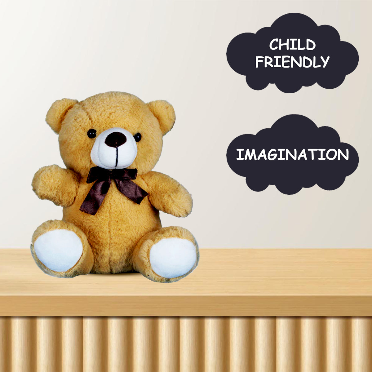 Goldenhub Toys Premium Teddy Sitting 20 cm