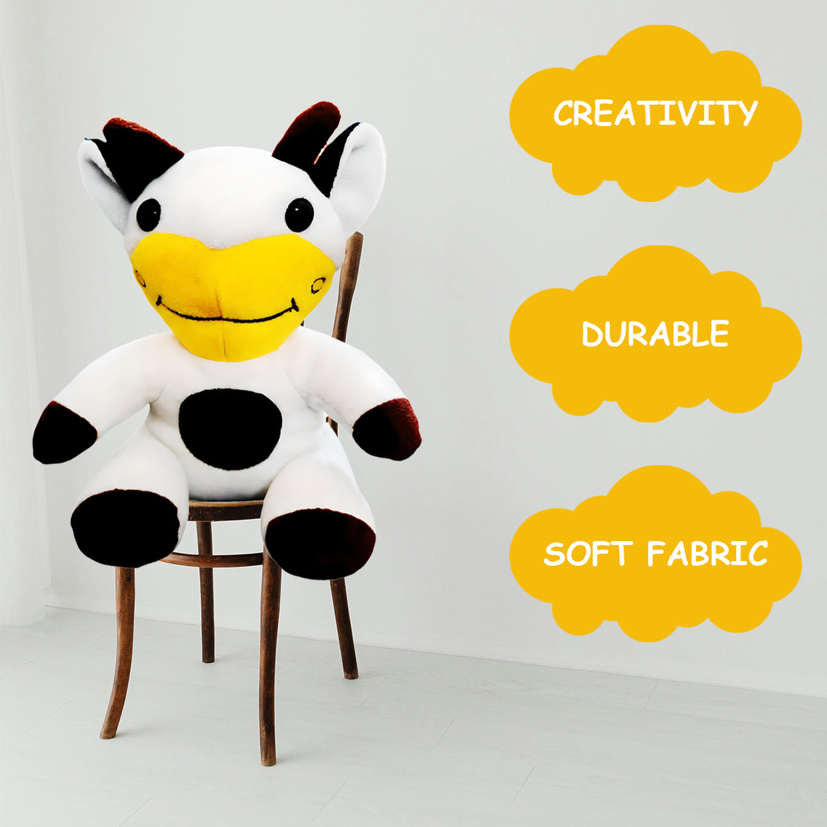 Goldenhub Toys Cow Sitting 25 CM