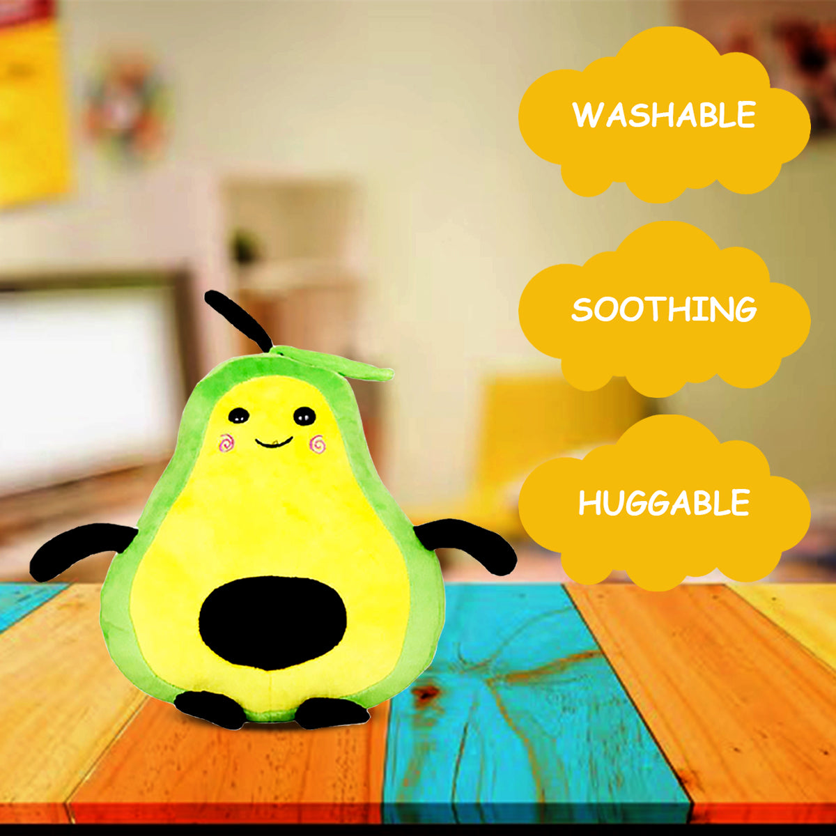 Goldenhub Toys New Trendy Avocado Soft Toys