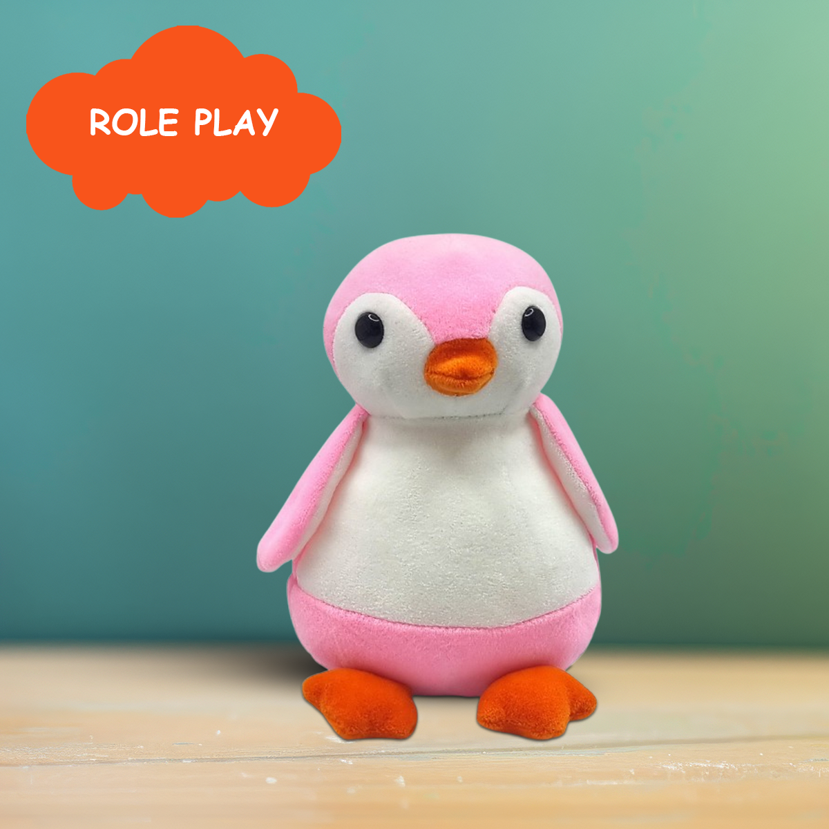 Goldenhub Teddy Pink Cute Penguine 20 cm