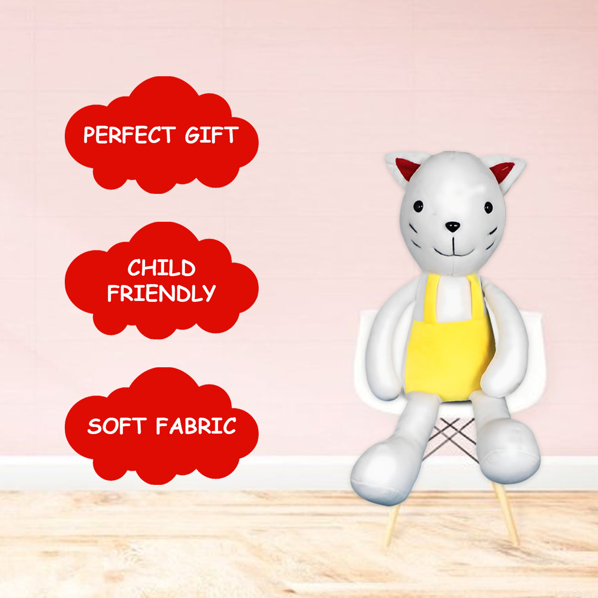 Goldenhub Floppy Leg Cat Soft Toys