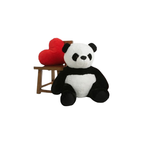 Goldenhub Teddy Panda 60 CM Standing Black & White